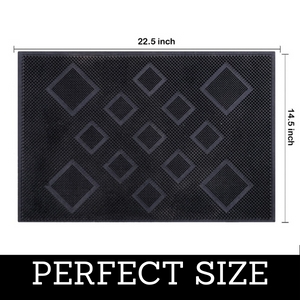 slip resistant mat, free slip mat, heavy backing, black mat, top mat, latest mat, house mat, roommat