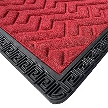 rubber backing door mat, pvc doormat, border doormat, heavy mat, anti skid back mat, indoor mat