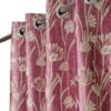 Wine-Pink With Floral Pattern